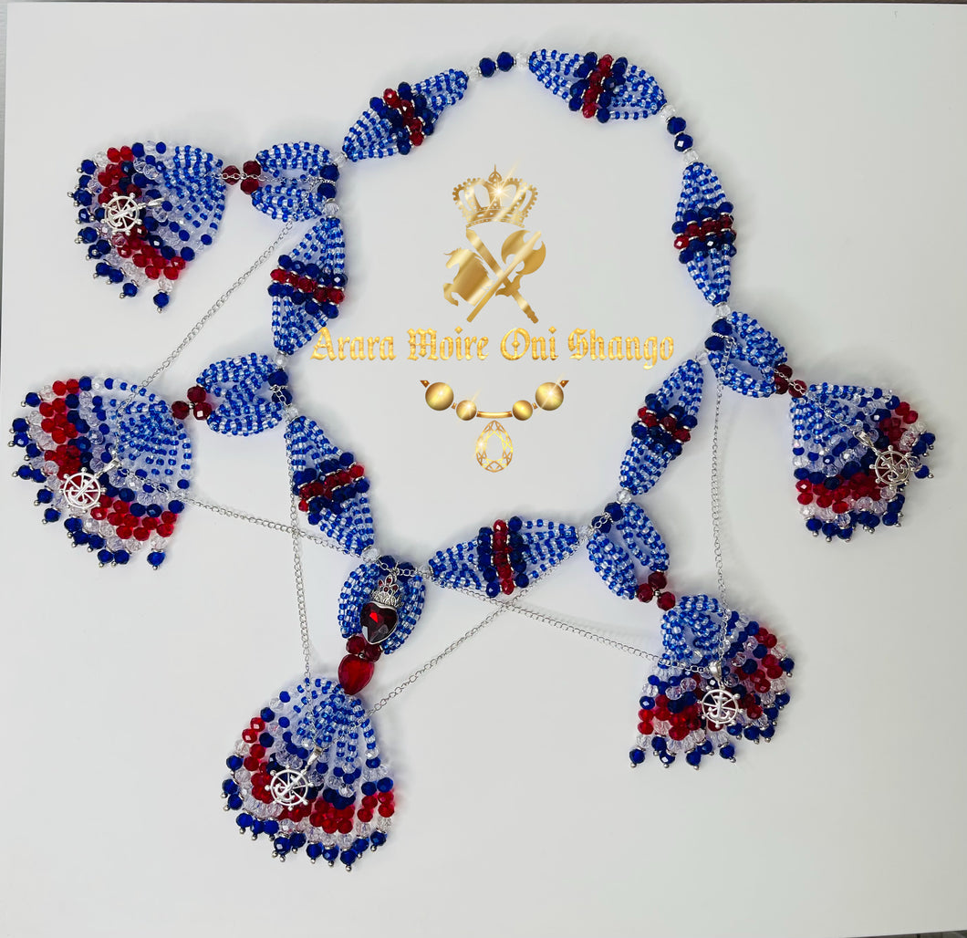 Collar de Mazo de Yemaya Okute