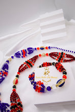 Load image into Gallery viewer, Juego de Gala de Yemaya Okute con Eleggua

