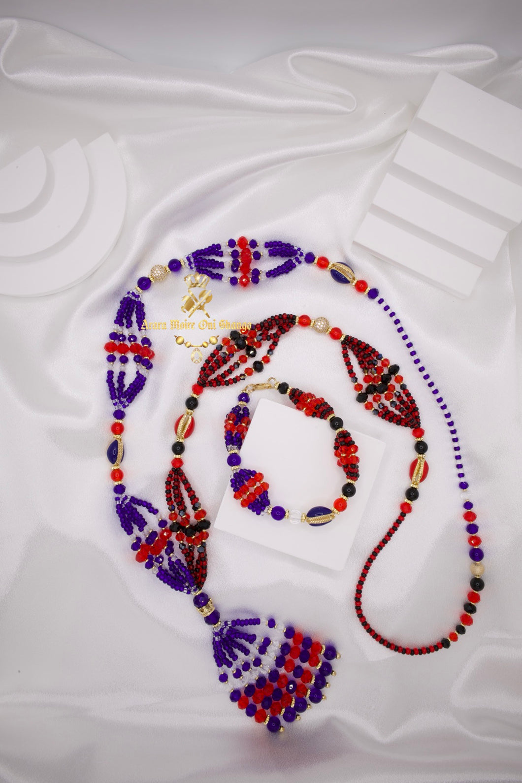 Juego de Gala de Yemaya Okute con Eleggua