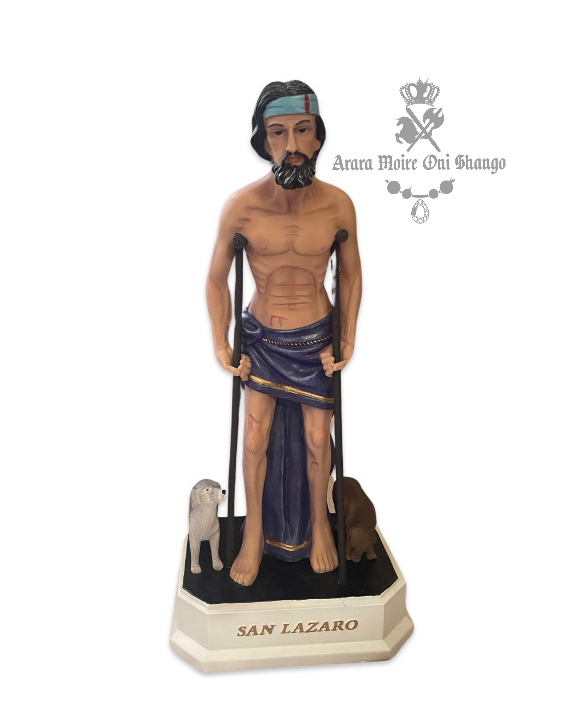 Estatua de San Lazaro 5, 8, 12 y 24 pulgadas
