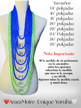 Cargar imagen en el visor de la galería, Collar de Cabecera de Oduduwa Aremu (coral Original)
